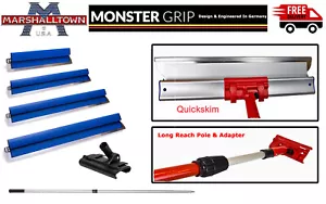 ProSkim 60-120cm Marshalltown skimming Spatula & QuickSkim 60-100cm MonsterGRIP - Picture 1 of 19