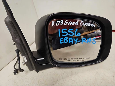 08 CARAVAN 08-10 TOWN COUNTRY Right Door Mirror Power Heated Side *Chrome* OEM - Image 1 of 4