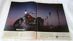 Harley Davidson Springer Softail Motorrad Bj 1989 original Farbanzeige - Bild 1 von 1