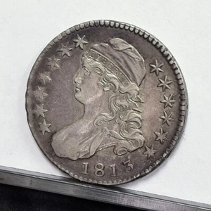1813 Bust Half Dollar - XF (#59210-L) - Picture 1 of 8