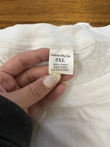 12 pack new white crewneck t-shirt plus size  - Picture 1 of 4