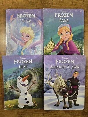Disney FROZEN 4 Boardbook Lot, 2014 Random House, Preowned - Image 1 of 4