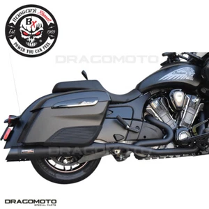 INDIAN CHALLENGER 108 ABS Elite 2023-2024 Full exhaust BASSANI Black 8H16SB - Picture 1 of 6