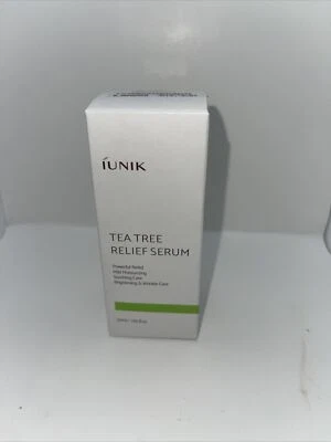 IUNIK TEA TREE RELEVO SORO PODEROSO ALÍVIO HIDRATAÇÃO SUAVE•1,69 Fl OZ. - Imagem 1 de 4