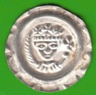 Münze Silber Donauwörth Brakteat 1215-1250 Stempelglanz Pracht nswleipzig