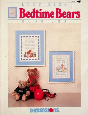 Bed Time Bears Book 1 Cross Stitch Patterns Lucy Rigg By Dimensions - Image 1 of 3