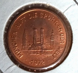 Medaille München ruft die Sportler der Welt 1972 - Bild 1 von 2