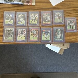 2021 DONRUSS OPTIC RATED ROOKIE COLOR LOT OF 11 HOLO PURPLE SHOCK