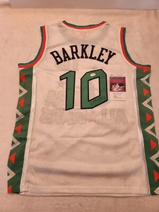 CHARLES BARKLEY signed 1996 ALL STAR licensed jersey SIZE 50 JSA COA 76ERS - Picture 1 of 4