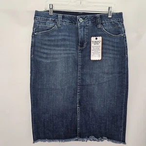 NWT JAG Women Size 10/30 Blue Denim Stretch Skirt - Picture 1 of 6