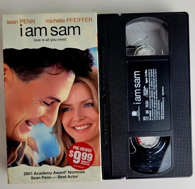 Former Blockbuster "Pre-Viewed) I Am Sam (DVD,2001) Sean Penn, Michelle Pfeiffer - Image 1 of 4