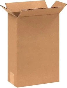 25 8" x 4" x 12" Corrugated Boxes Shipping Packing Moving Cardboard Cartons - Picture 1 of 1
