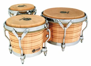LP Latin Percussion Generation III Triple Wood Bongos Set - Picture 1 of 1
