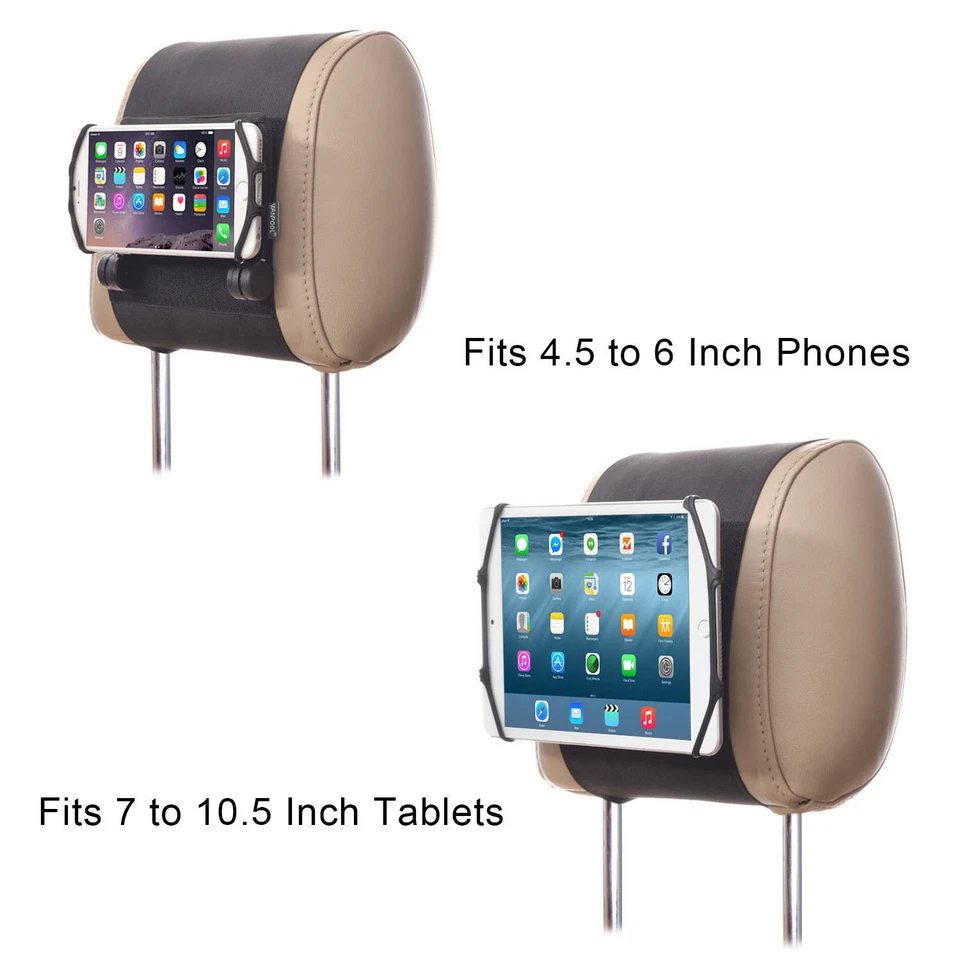 Universal Car Mount Holder for 4.5-6 Inch Phone 7-10.5 Inch Tablet, Switch 2 - Image 1 of 4