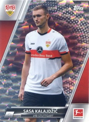 2021-22 TOPPS BUNDESLIGA  SPECKLE PARALLEL SASA KALAJDZIC #162 - Image 1 of 2