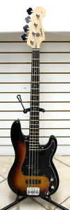 Fender Squier vintage modified Precision PJ Bass 3 Tone Sunburst - Picture 1 of 9
