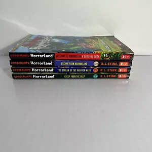 Goosebumps HorrorLand Series x 4 Books Set - R.L Stine 2 4 11 VGC Free Shipping - Picture 1 of 13