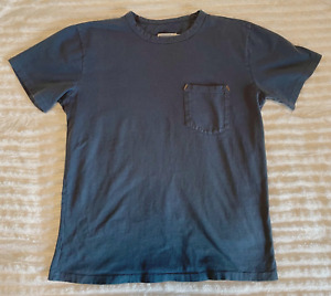 Freenote Cloth 9 oz Pocket T-Shirt (Tee) - Medium - Faded Blue