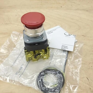Allen Bradley 800TC-FXT6A5S Push-Pull Button for Emergency Stop - NEW in Box - Picture 1 of 3
