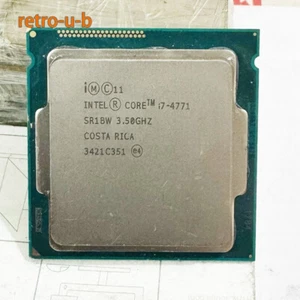 Intel Core i7-4771 FCLGA1150 3.5GHz 4C/8T 8MB 5GT/s 84W CPU Processor - Picture 1 of 1