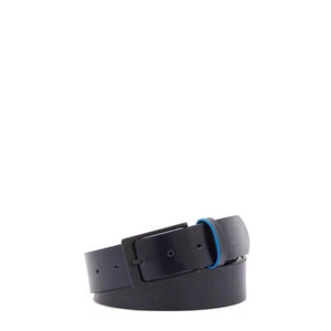 NEW Piquadro - Leather Belt 35 mm B2 Ravamp - CU6183B2V - BLU AUTHENTIC NWT - Picture 1 of 2