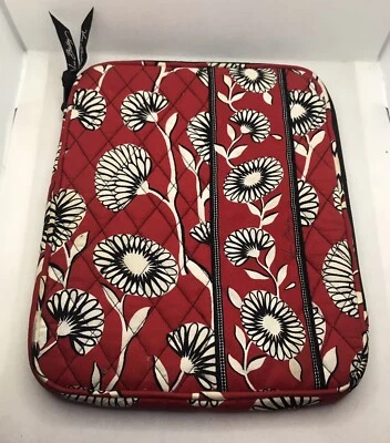 Vera Bradley Deco Daisy E-Reader/ Tablet Sleeve Red Mushroom Pattern - Image 1 of 4