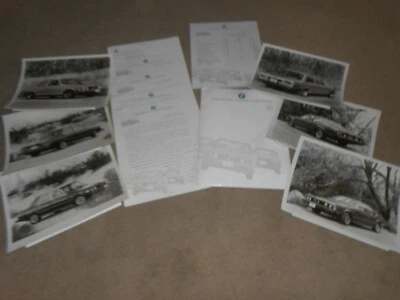  1977 BMW 320i 530i 630CSi PRESS KIT / BROCHURE + 6 PHOTOS, SPEC SHEETS & More   - Imagem 1 de 4