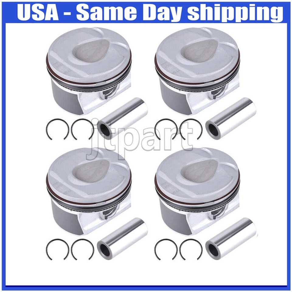 Pistón y anillo de gran tamaño +0,50 mm 4x para MINI Cooper R55-R61 N14 TURBO 06-16 Foto 1 de 4