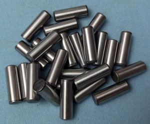 1/2 x 1-1/2 DÜBELSTIFTE WÄRMEBEHANDELTER LEGIERTER STAHL - GLÄNZENDE AUSFÜHRUNG - 25 Stück Befestigung - Bild 1 von 4