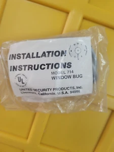 Ademco Products Window Bug Model 9 NOS Unopened grey - Picture 1 of 2
