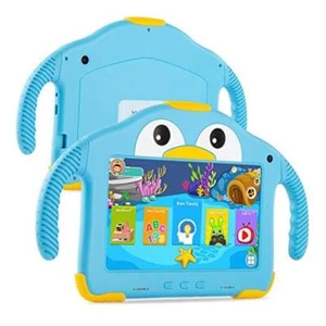 Tablet for Toddlers Tablet Android Kids Tablet with WiFi Dual Camera 1GB Blue - Picture 1 of 7