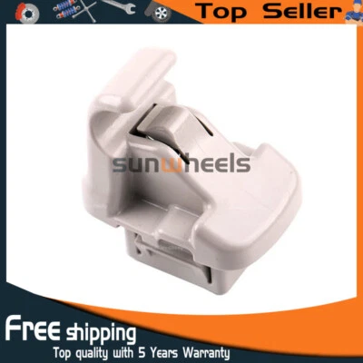 x1 Gray Sun Visor Hook Clip 92018FG001ME Fit Subaru 08-16 Impreza Crosstrek - Image 1 of 3