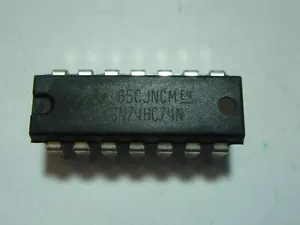74HC74 DIL HC-CMOS IC Schaltkreis #AG11-14 - Picture 1 of 1