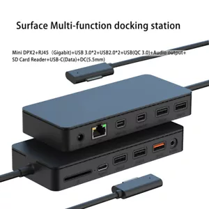 Usb hub Surface Multi-function docking station card reader Ethernet 1000mbps - Picture 1 of 6