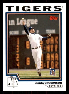 2004 Topps  #24 Bobby Higginson Detroit Tigers - Image 1 of 2