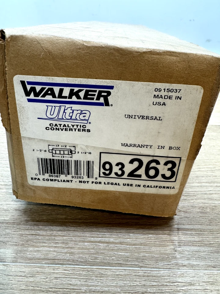 Walker 93263 Catalytic Converter-EPA - Image 1 of 1
