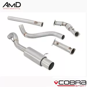 Sistema de escape trasero Cobra Sport Hyundai i20 N salida única estilo japonés - HY25 - Imagen 1 de 17