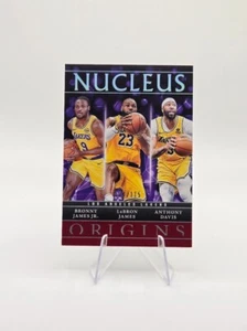 LeBron Bronny Davis 2024-25 Panini Origins Nucleus Maroon SP /115 #11 Lakers - Picture 1 of 2