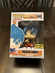 Funko POP Animación Dragon Ball Z SSGSS GOKU #668 Tema candente - Imagen 1 de 6