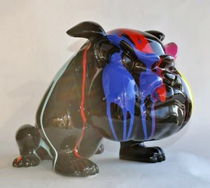 Skulptur - Hund Französische Bulldogge Design - Harz - Bild 1 von 8