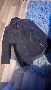 Danier Size 14-16 Womens Genuine Leather Brown - Picture 1 of 5