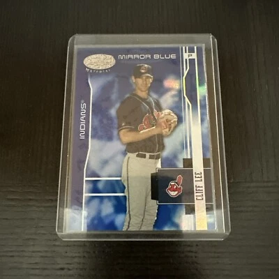 2003 Leaf Certified Materials Mirror Blue /50 Cliff Lee #53 - Image 1 of 2
