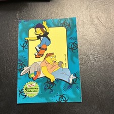 Jb11a The Simpsons 2000 InkWorks Anniversary Celebration #52 Skateboarding Bert
