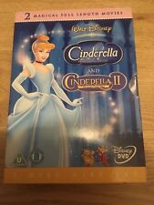 DVD Disney's Cinderella/Cinderella 2-Dreams Come True (2005,3-Disc Set, Box Set)