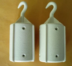 2 pequeños pesos redondos para todas las máquinas de tejer / costillas 8 oz cada uno - Imagen 1 de 1