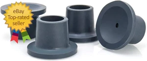 Pies de repuesto para silla de ducha asiento de baño paquete de 4 puntas de goma antideslizantes de 1-1/8" - Imagen 1 de 12