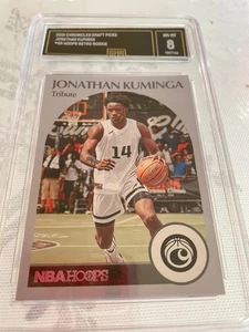 JONATHAN KUMINGA WARRIORS 2021 CHRONICLES DRAFT PICKS HOOPS RETRO RC 55 GRADED 8 - Picture 1 of 2