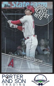Shohei Ohtani 2021's Greatest Hits 2022 Topps #21GH-9 LA Angels Baseball Card - Picture 1 of 2