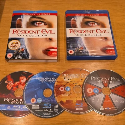 Resident Evil 1-4 (Box-set) (Blu-ray, 2012) - Image 1 of 2