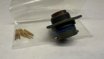 MIL‑DTL‑38999 Series II circular connector wall‑mount recep. - Image 1 of 4